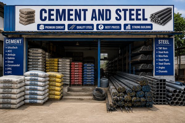Cement & Steel Hardware Shop Software